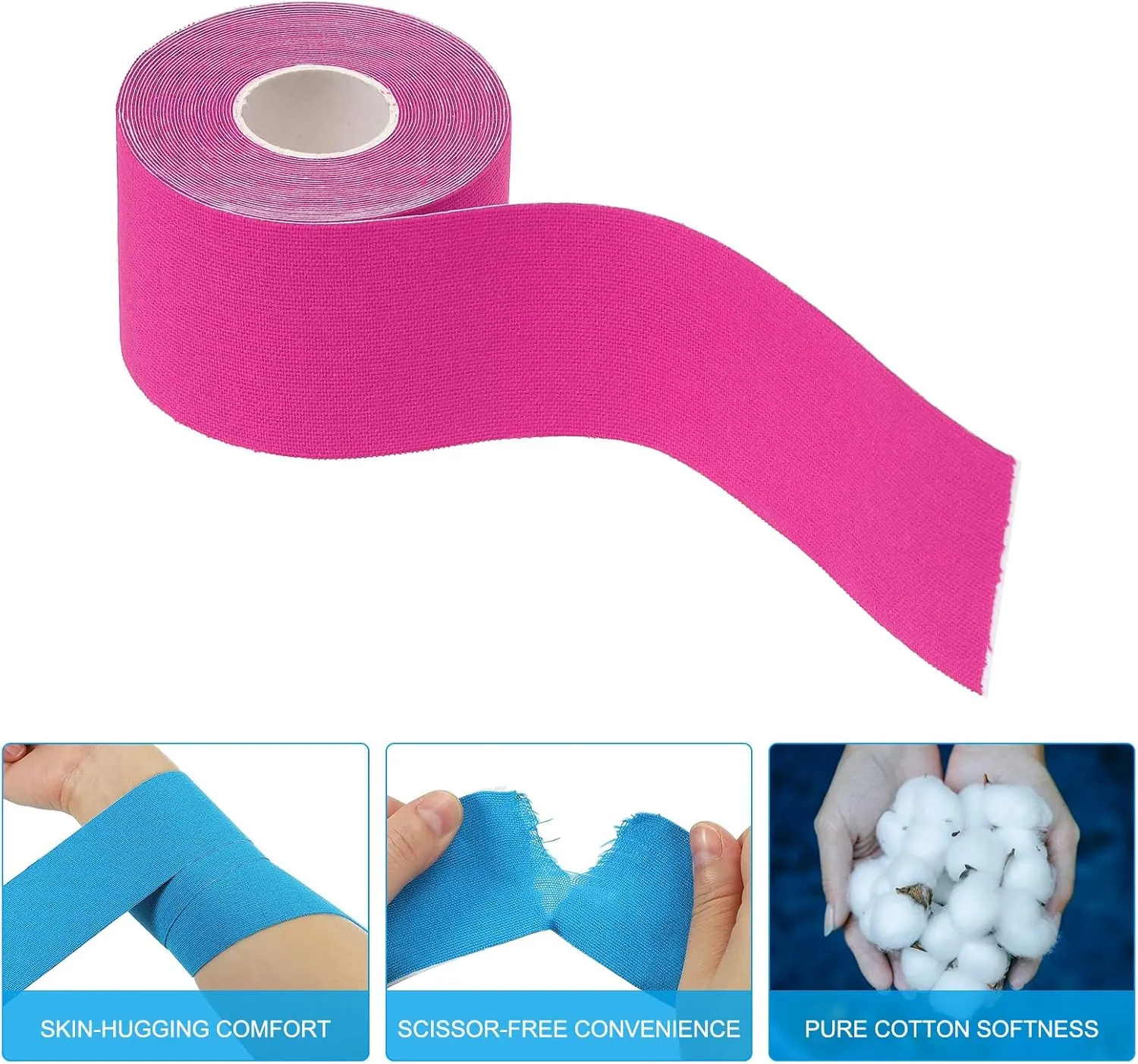 PATIKIL Aerial Hoop Tape, Athletic Tape Adhesive Non-Slip Grip Tape Yoga Rig Sports Tape for Wrapping Gymnastics