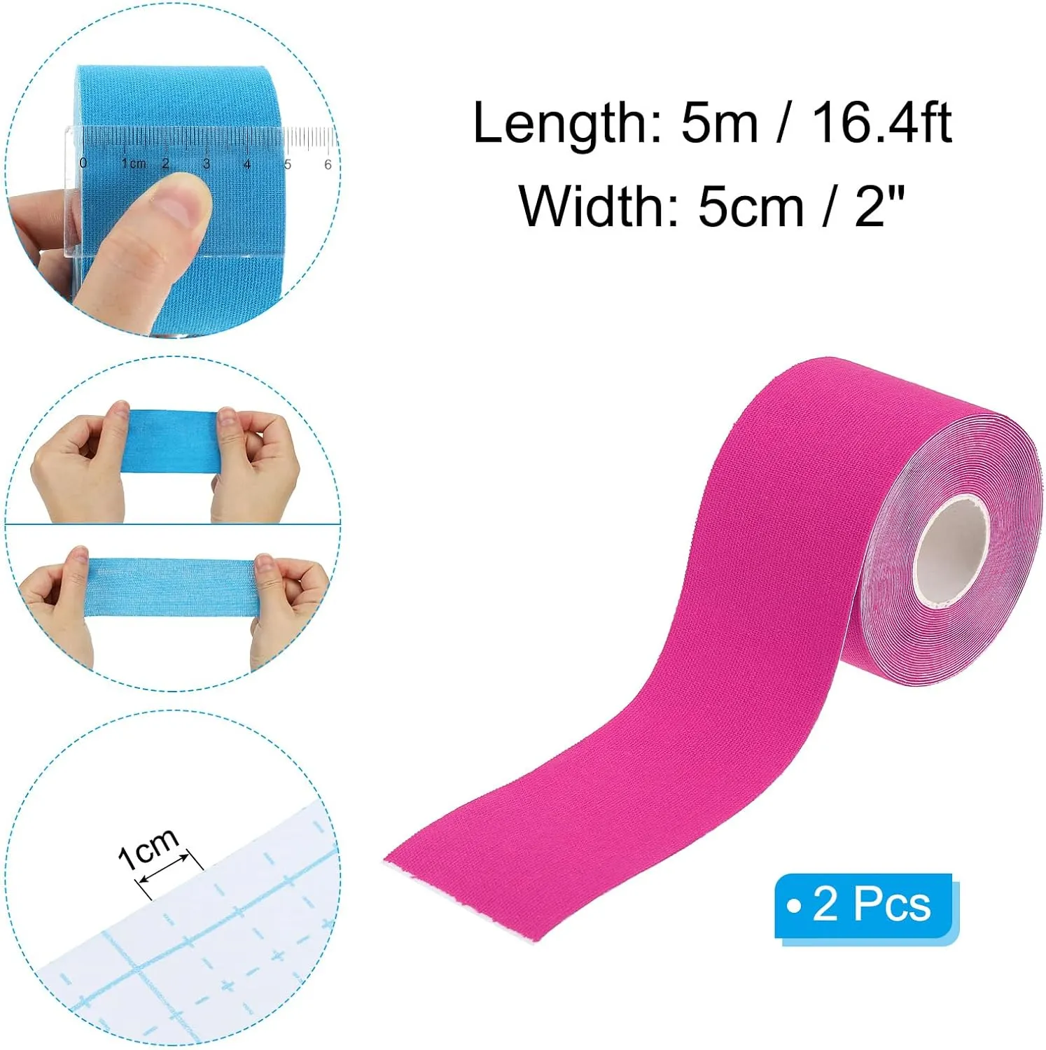 PATIKIL Aerial Hoop Tape, Athletic Tape Adhesive Non-Slip Grip Tape Yoga Rig Sports Tape for Wrapping Gymnastics