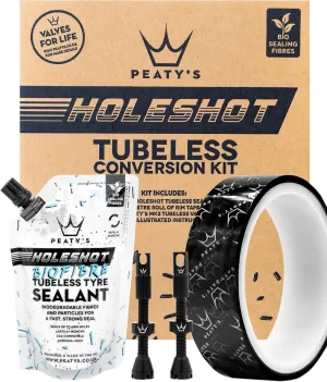 Peaty's Holeshot Tubeless Conversion Kit, XC/Trail, 27mm