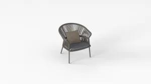Peplum lounge chair