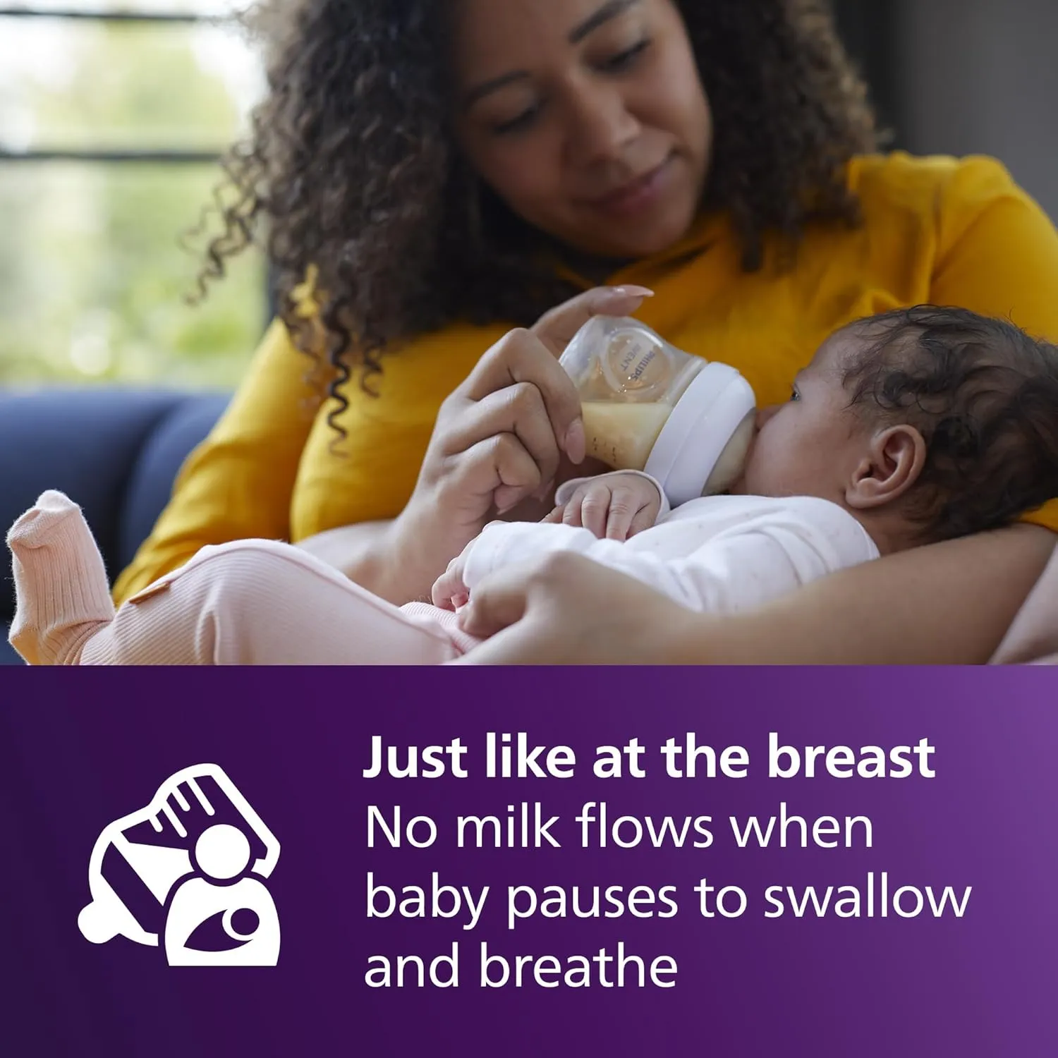 Philips Avent Natural Response Nipples, Fast Flow (Flow 4), 4-Pack, SCY964/04