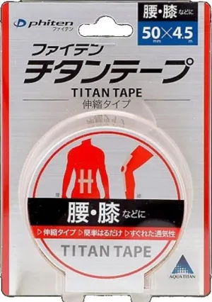 Phiten Titan Tape Roll 50mm x 4.5m by Phiten
