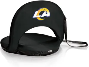 PICNIC TIME Black Los Angeles Rams Oniva Stadium Seat