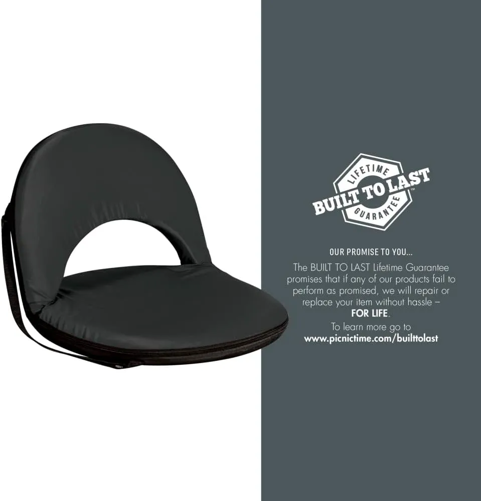 PICNIC TIME Black Los Angeles Rams Oniva Stadium Seat