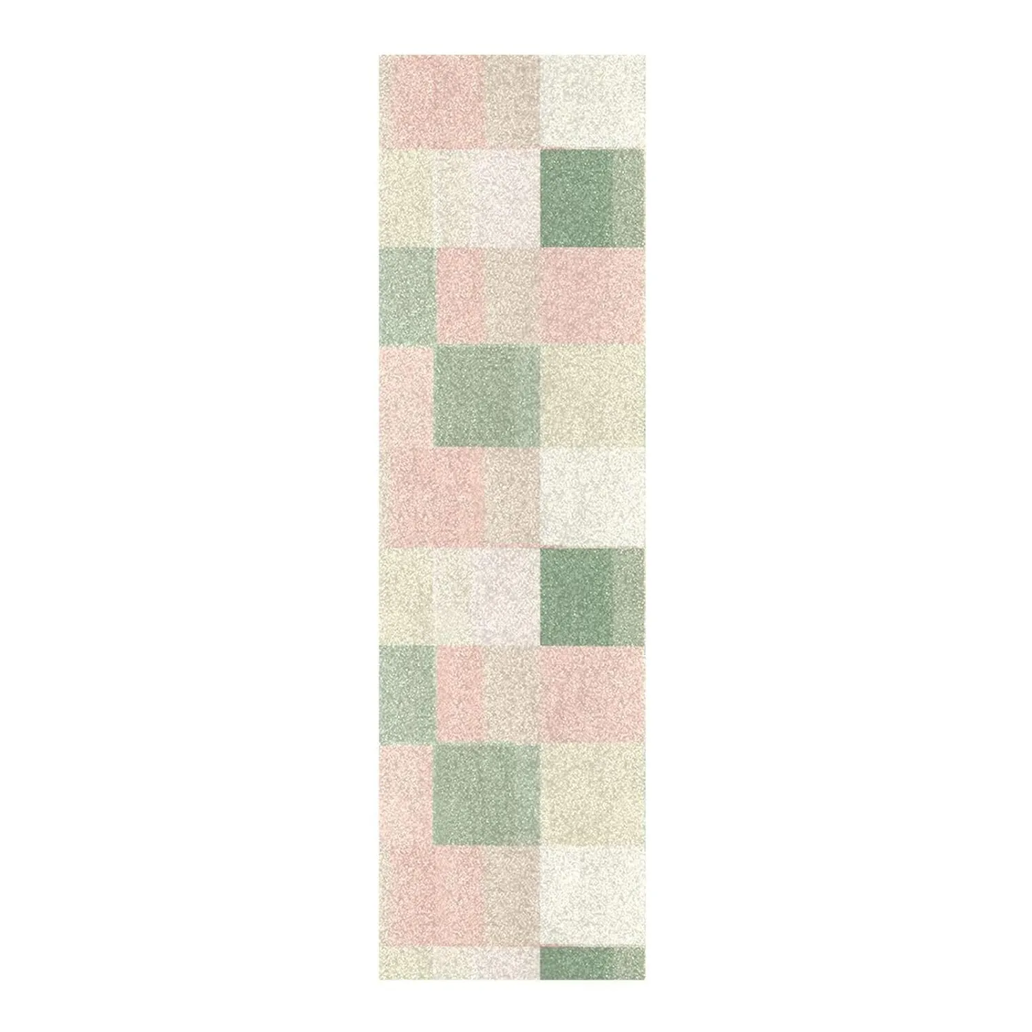 Pink Green Square Designed Skateboard Grip Tape roll Decorative Non Slip Waterproof Cruiser Board Grip Tape accesorios para patinetas 33×9 Inch