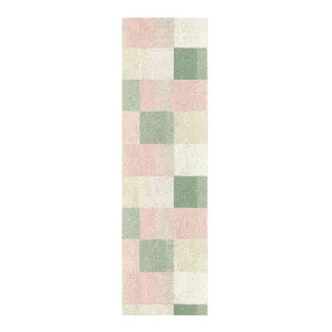 Pink Green Square Designed Skateboard Grip Tape roll Decorative Non Slip Waterproof Cruiser Board Grip Tape accesorios para patinetas 33×9 Inch