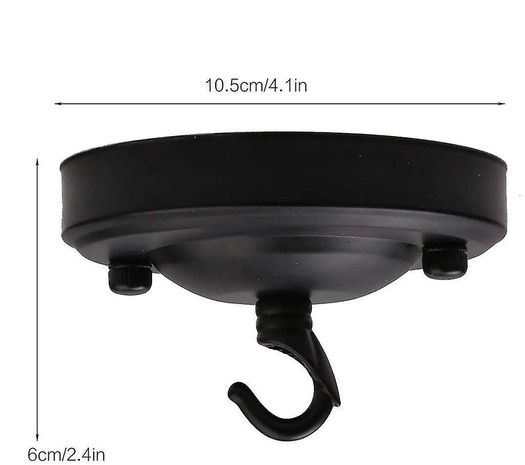 Plate Vintage Iron Rose Hook