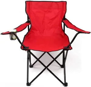 Portable Folding Chair: Lightweight Outdoor Camping and Fishing Stool with Carrying Bag