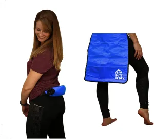 Portable Waterproof Seat for Your Butt - Lightweight, Hands-Free, Compact - Outdoor Protection for Wet Seats - Stadium, Hiking, Camping, Hunting, Car Seat