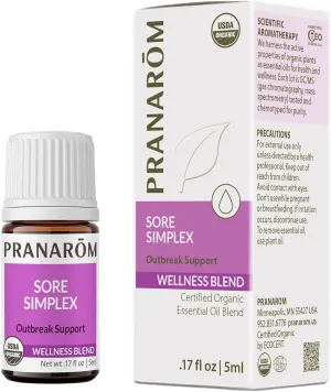 Pranarom - Sore Simplex (Formerly Melissa Simplex Formula) Wellness Blend - 5ml