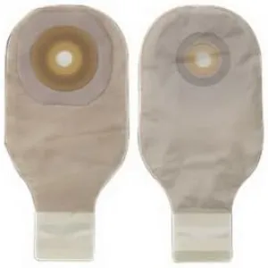 Premier Colostomy Pouch Drainable 1.25" Stoma 12"L 1pc System Transparent 8538, 10 Ct