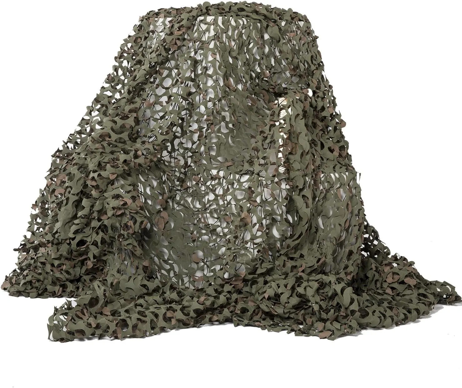 Premium Series Camouflage Military Spec Netting with Mesh Netting Attached