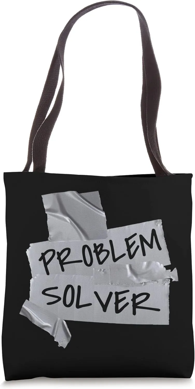 Problem solver duct tape Tote Bag
