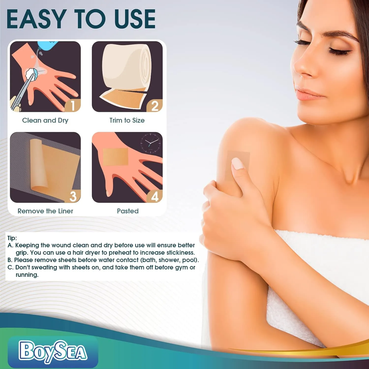 Professional Silicone Scar Sheets (1.6" x 150" Scar Roll-3.8M) - Scars Removal Treatment - Reusable Silicone Scar Tape Strips Type for Keloid, C-Section, Surgery, Burn, Acne et