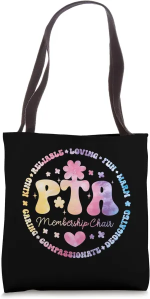 PTA Membership Chair Team Supporter PTA Squad Tote Bag