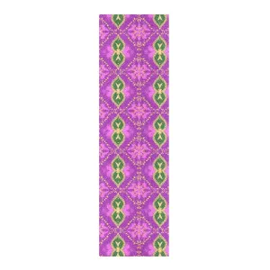 Purple Green Mystery Boho Designed Skateboard Grip Tape roll Decorative Waterproof Non Slip Cruiser Board Grip Tape lija para Skateboard 33×9 Inch