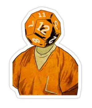 "d12" Sticker