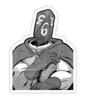 "d6 Rogue" Sticker