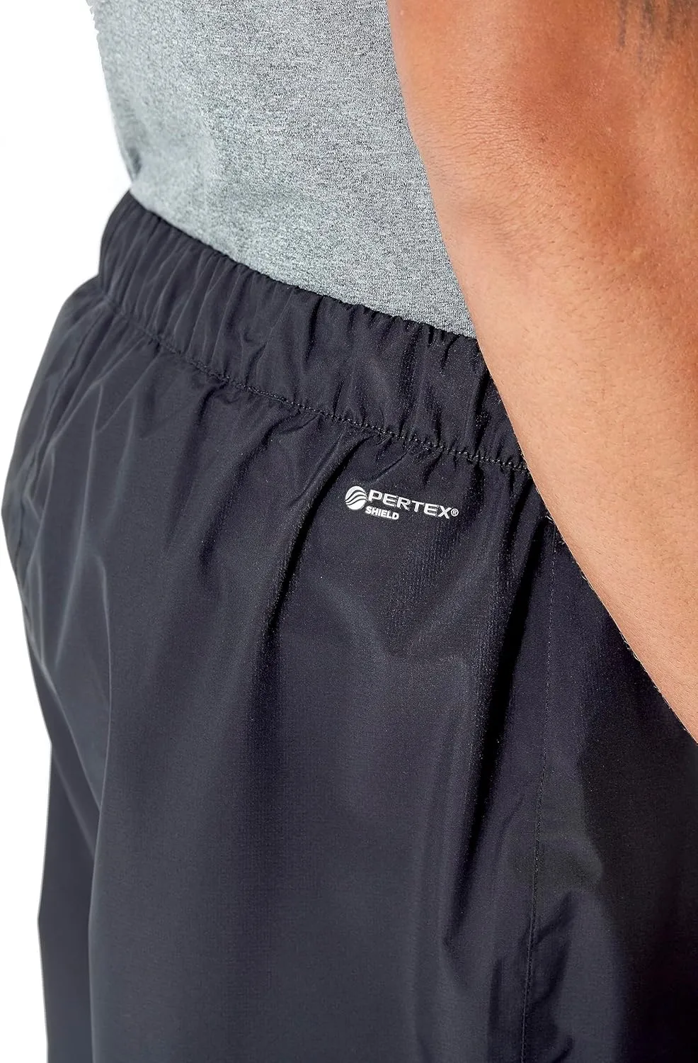 Rab Men's Downpour Eco Pants Waterproof Breathable Rain Pants for Hiking and Trekking