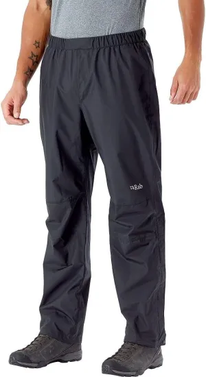 Rab Men's Downpour Eco Pants Waterproof Breathable Rain Pants for Hiking and Trekking