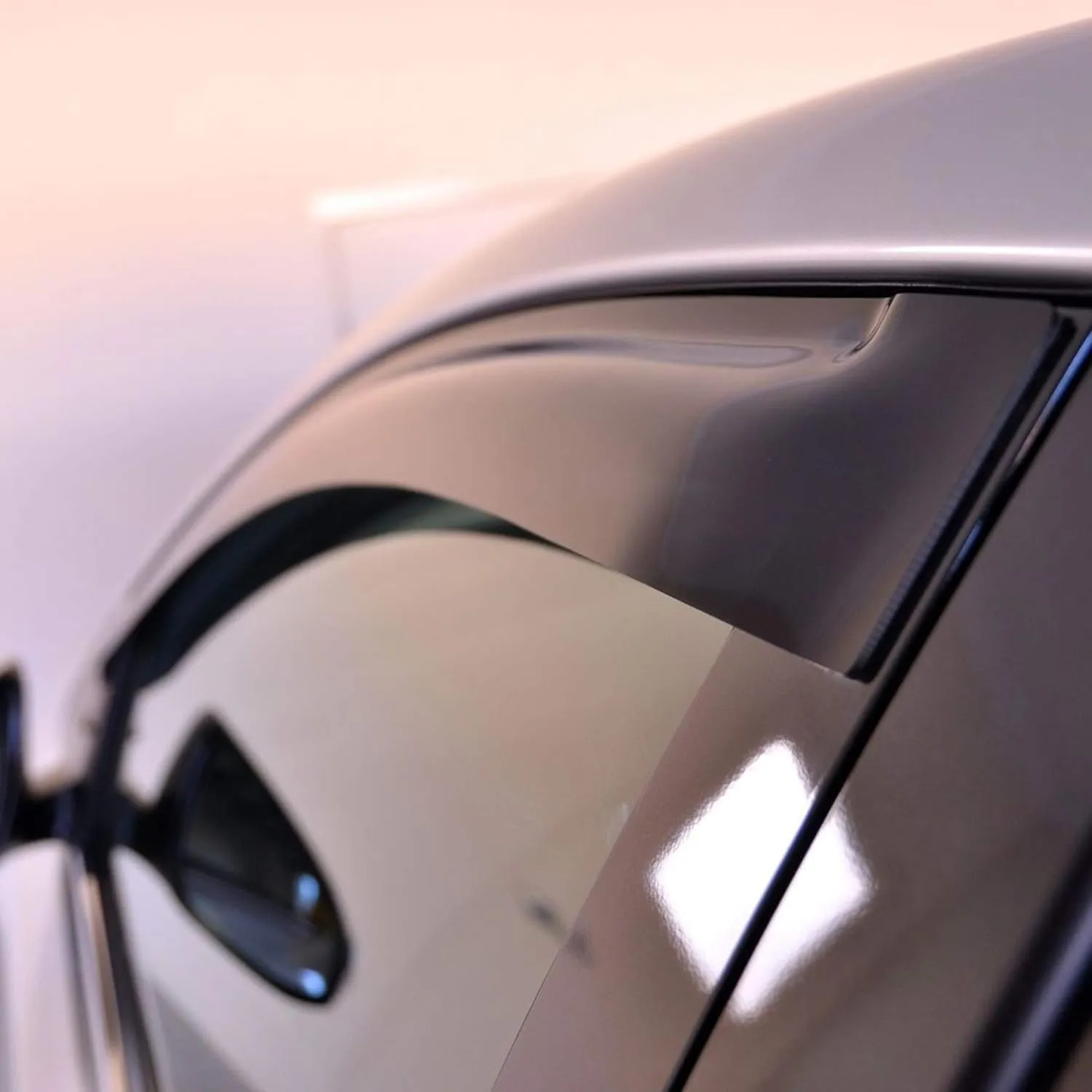 Rainproof Side Window Wind Deflectors for 2018-2025 Chevy Traverse, Tape-on Sun Rain Guard Sets,Nice Looking Window Visors for Cars,Vent Deflector for Chevy Traverse 18-25 94553