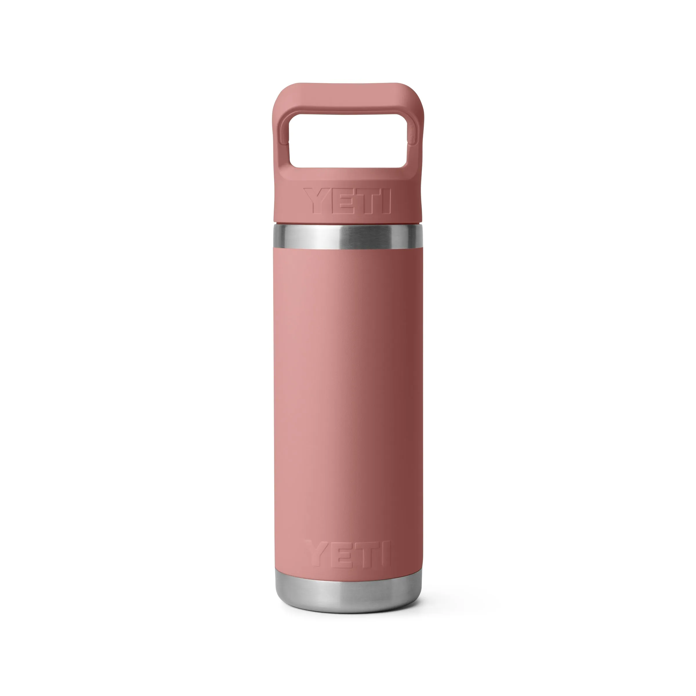 RAMBLER® 18 OZ (532 ML) BOTTLE WITH STRAW CAP Sandstone Pink
