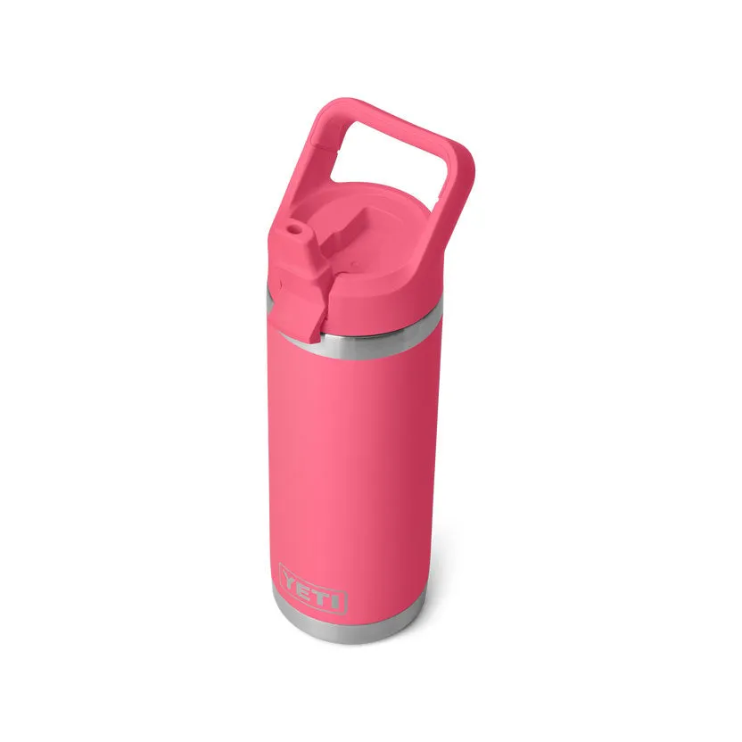 RAMBLER® 18 OZ (532 ML) BOTTLE WITH STRAW CAP Tropical Pink