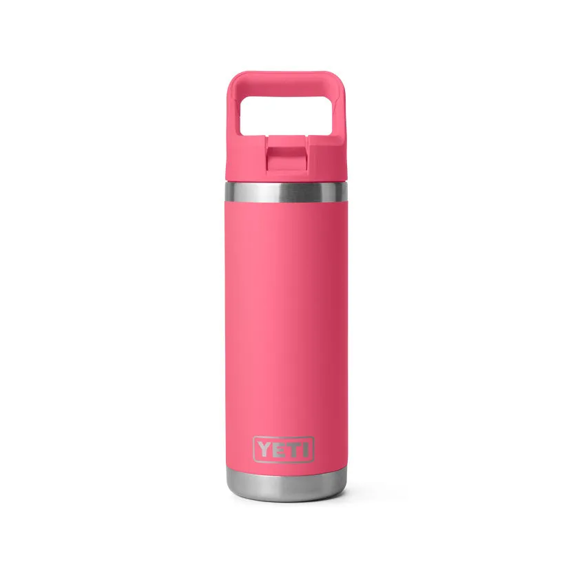 RAMBLER® 18 OZ (532 ML) BOTTLE WITH STRAW CAP Tropical Pink