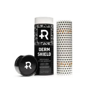 Recovery Derm Shield Tattoo Aftercare Bandage Roll - Transparent, Waterproof Adhesive Bandages - 7.9 Inches x 8 Yards