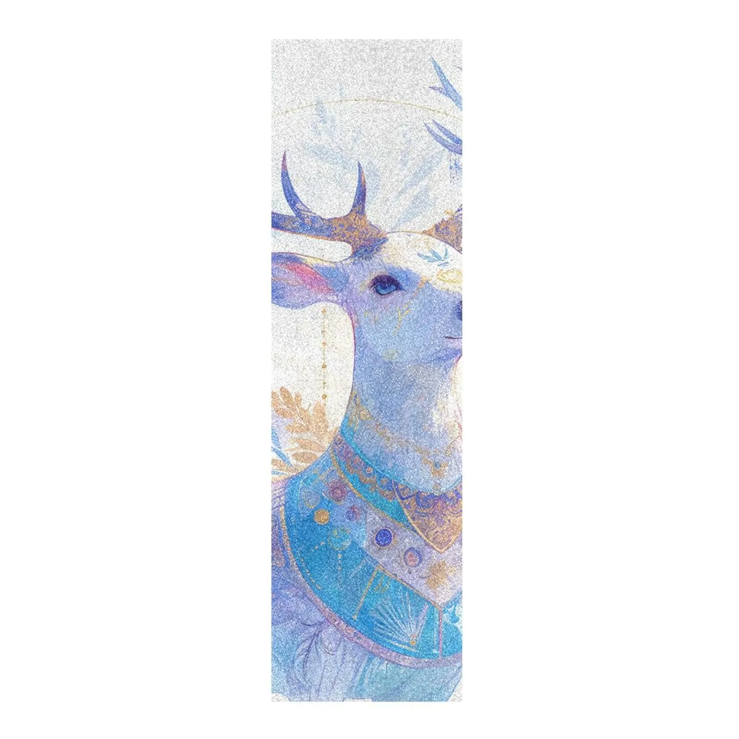 Reindeer Hyper-Realistic Style Vivid Colors Skateboard with Grip Tape Waterproof Grip Tape for Scooter 33×9 Inch para Skateboard