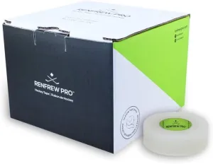 Renfrew PRO Season Tape Pack, 20 Rolls - Pro-Blade Hockey Stick Handles & Blades Tape or PolyFlex Shin Pads Tape (Each roll = 24mm x 25M, Clear)