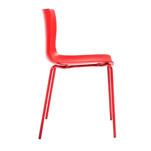 Rest 4-Leg Stacking Chair Upholstered