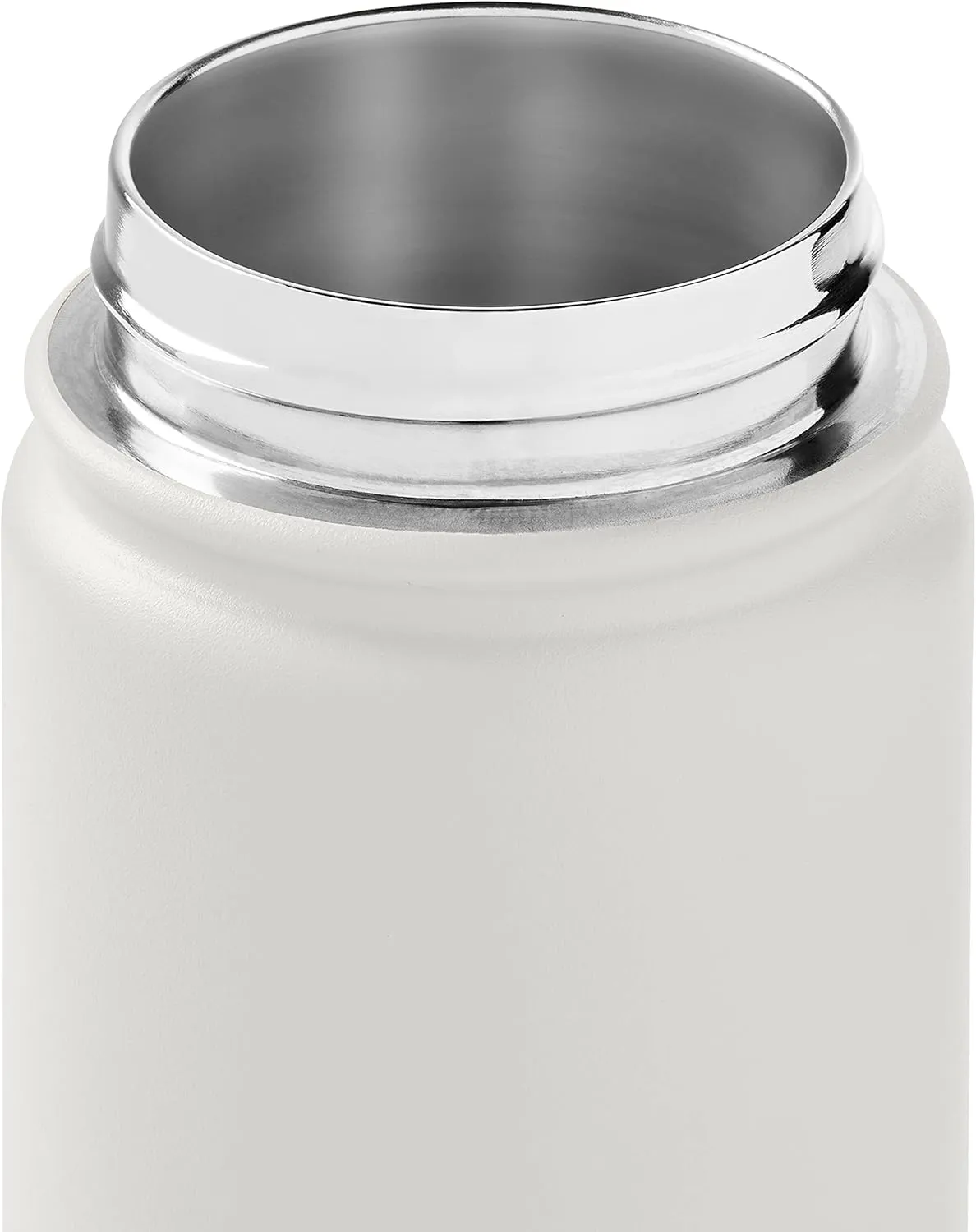 Retrospec Alder Insulated Water Bottle with Straw Lid & Handle Cap - Stainless Steel Wide Mouth Double-Wall Vacuum Insulated Thermos - BPA Free Leakproof Canteen