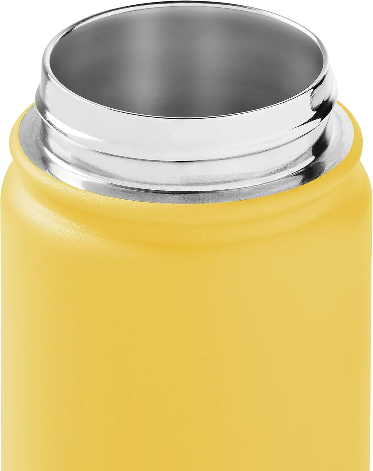 Retrospec Alder Insulated Water Bottle with Straw Lid & Handle Cap - Stainless Steel Wide Mouth Double-Wall Vacuum Insulated Thermos - BPA Free Leakproof Canteen
