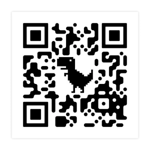 Rick Roll QR Code Sticker