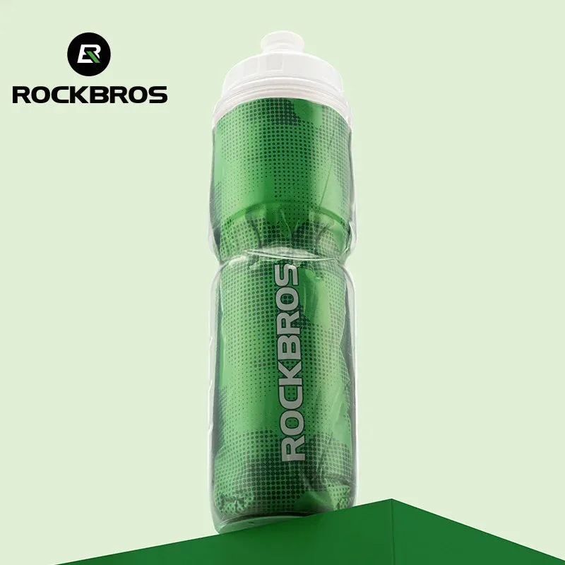 ROCKBROS Insulated Cycling Water Bottle 670ml