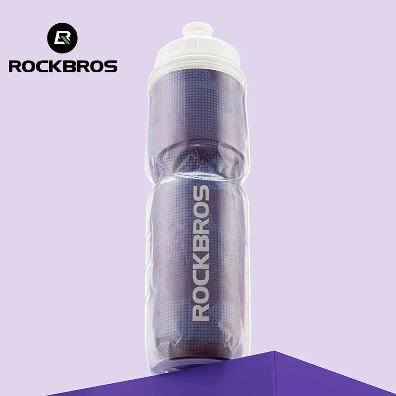 ROCKBROS Insulated Cycling Water Bottle 670ml