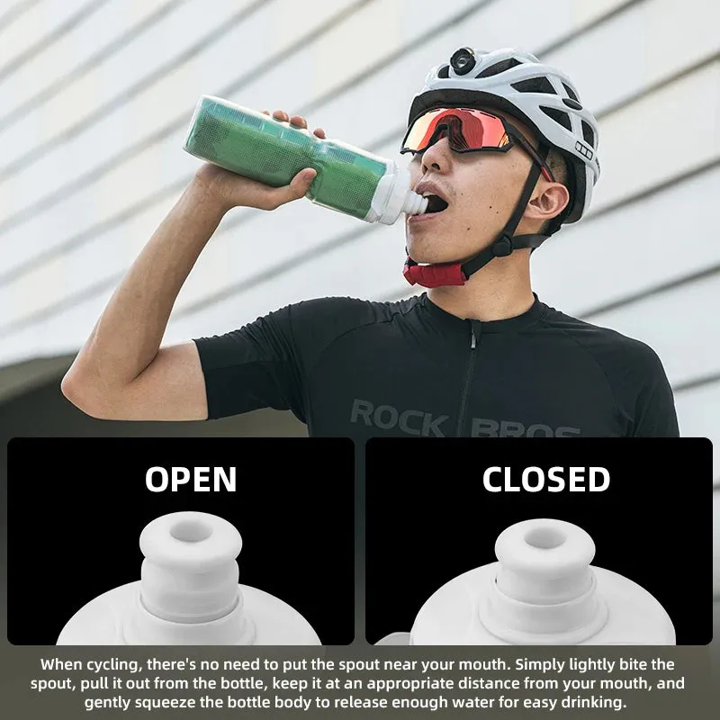 ROCKBROS Insulated Cycling Water Bottle 670ml