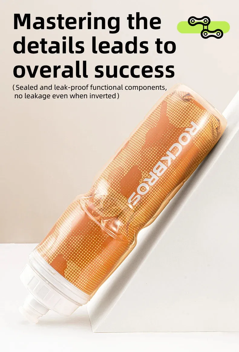 ROCKBROS Insulated Cycling Water Bottle 670ml