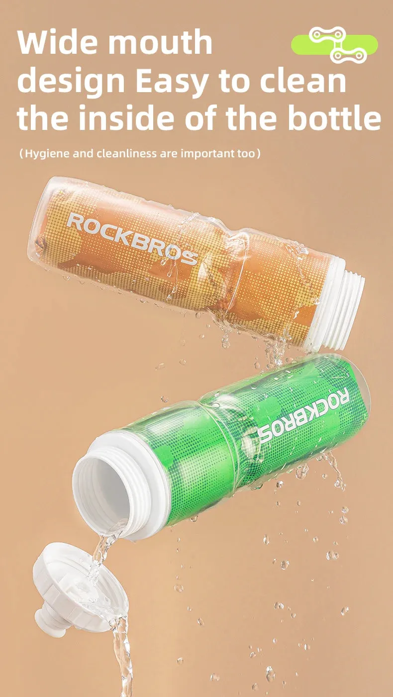 ROCKBROS Insulated Cycling Water Bottle 670ml