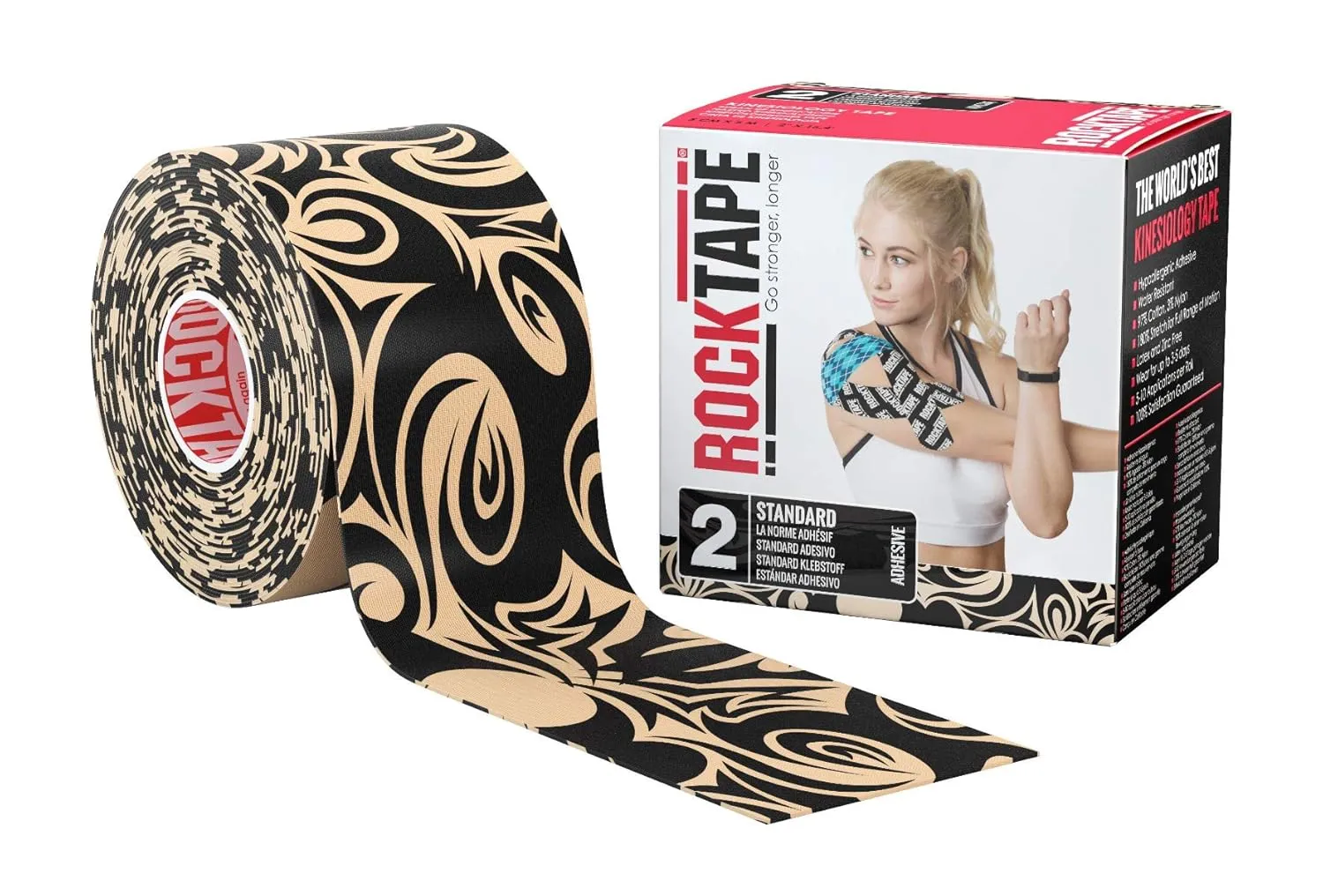 RockTape, Tattoo, 2" x 16.4' (5cmx5m)