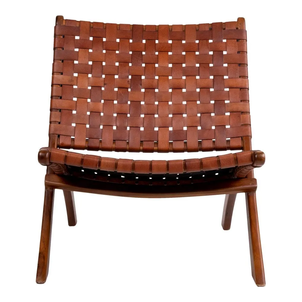 Rootz Perugia Folding Chair - Foldable Seat - Teak Wood Seating - Portable & Stylish - 66x74x73 cm