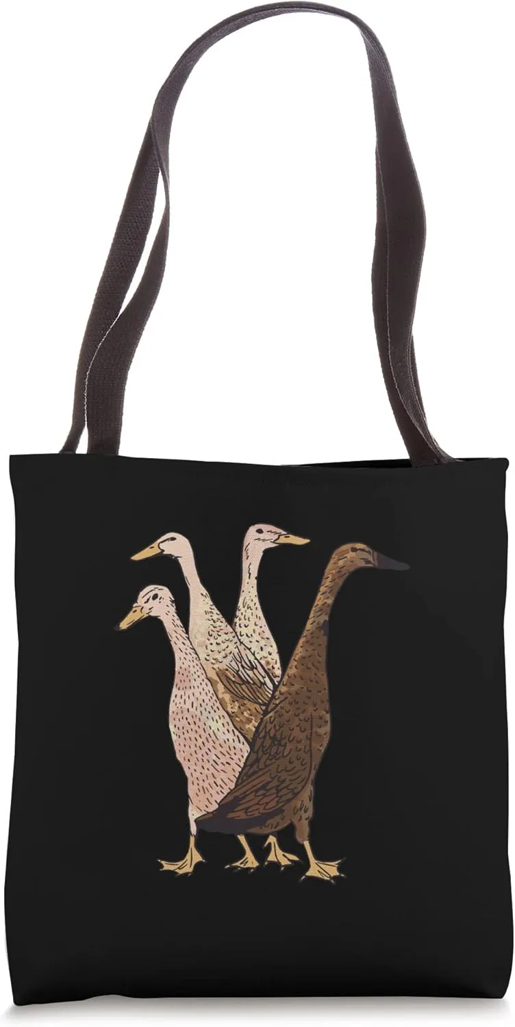 Running Duck Indian Runner duck Tote Bag