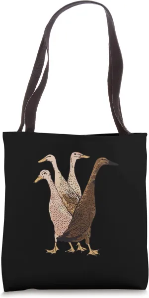 Running Duck Indian Runner duck Tote Bag