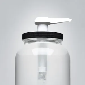 Rustic Strength 1 Gallon Wide Mouth Jar Measuring Pump
