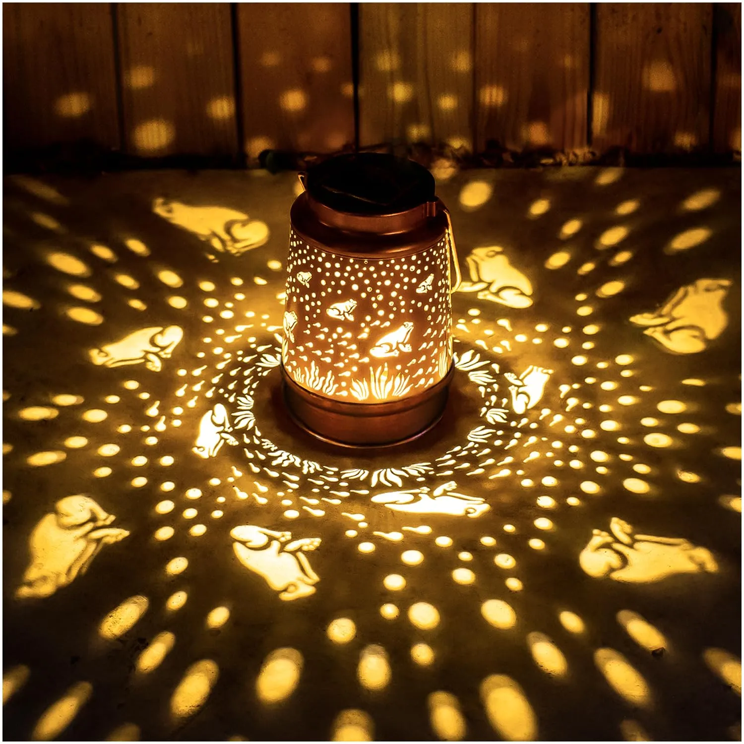Rynx | Frog Solar Lantern Outdoor Waterproof Hanging Solar Light Frog Gifts For Women Men Metal Decorative Led Frog Lanterns For Garden Decor, Yard, Patio, Lawn, Table, Path, Landscape