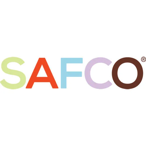 Safco® Stacking Chair, Supports Up to 250 lb, 18" Seat Height, Black Seat, Black Back, Black Base, 4/Carton