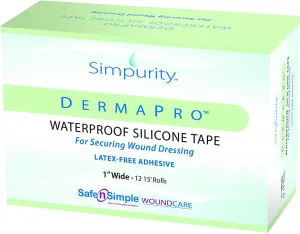 Safe n' Simple, Waterproof Silicone Tape, 1 inch X 15 Feet, per Roll (4)