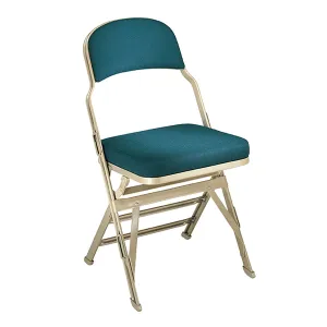 Sandler 4400A A-Shape Folding Chair with a Manual Tip-Up Seat