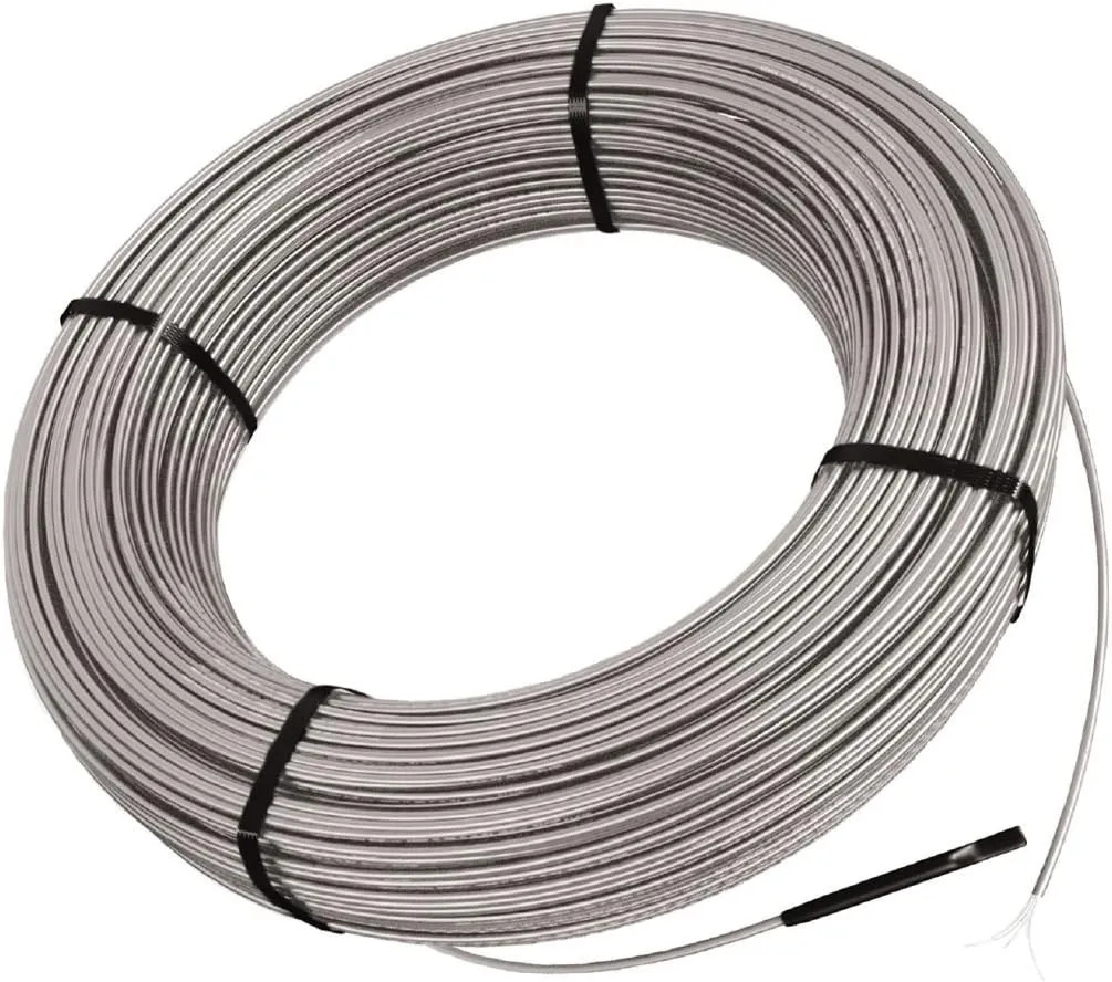 Schluter-Systems DITRA-HEAT (120V) Floor Heat Cable, warms 134 sq ft [DHEHK120134] adaptable to any layout, adds comfort to any room, quickly and easily installs into membrane before tile/stone